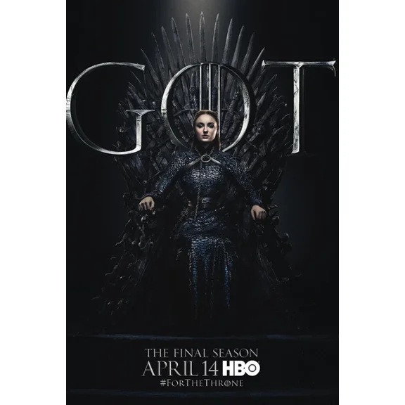 2011 Game Of Thrones Movie Poster Westeros Jon Snow Daenerys Targaryen UNFRAMED PAPER POSTER