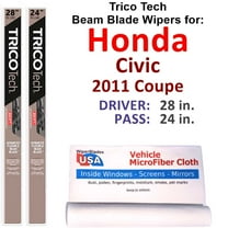 2011 Honda Civic Beam Blade Wipers (Set of 2)