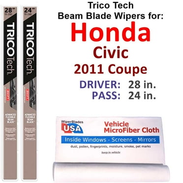 2011 Honda Civic Beam Blade Wipers (Set of 2)