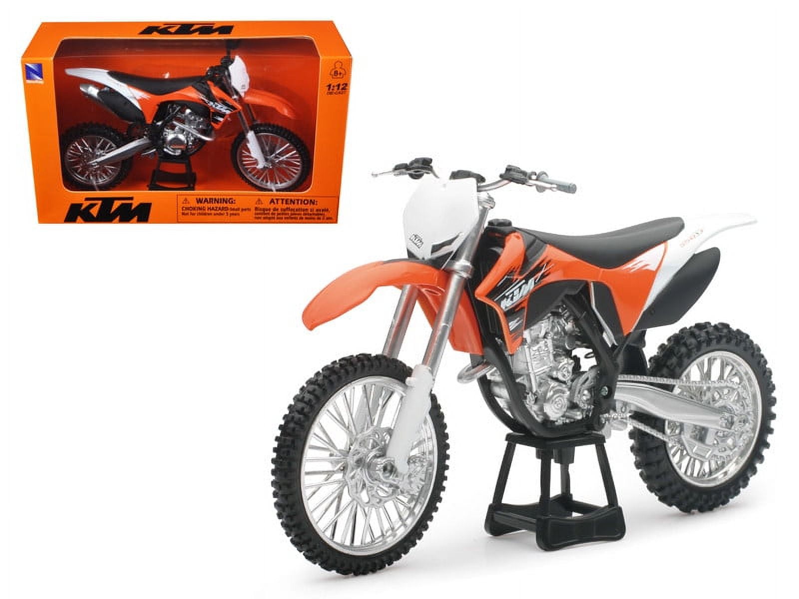 2011 KTM 350 SX-F Orange Dirt Bike Motorcycle 1/12 by New