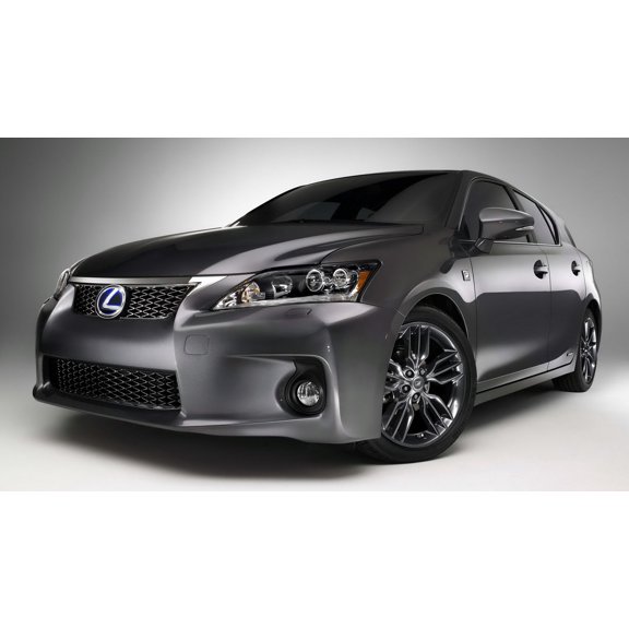 2011 Lexus CT Hybrid F Sport Special Edition US Car Poster - 20x30 Inch Laminated Poster - Stunning Detail and Bold Colors