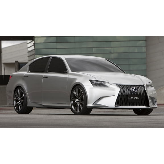 2011 Lexus LF GH Concept - 24x36 Inch Laminated Poster - Stunning Detail and Bold Colors