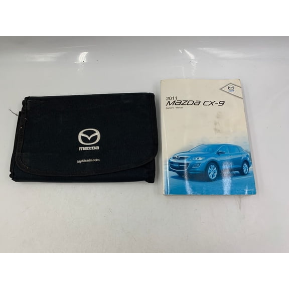 2011 Mazda CX-9 CX9 Owners Manual Handbook with Case OEM F01B54058