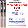 thumbnail image 1 of 2011 Mercedes-Benz E550 Beam Blade Wipers (Set of 2), 1 of 3