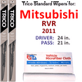 thumbnail image 1 of 2011 Mitsubishi RVR Wiper Blades (Set of 2), 1 of 3