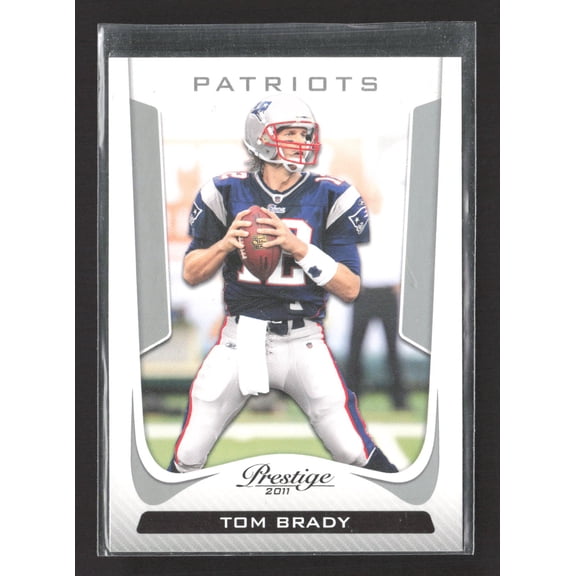 2011 Panini Prestige Tom Brady #120 New England Patriots Football Card