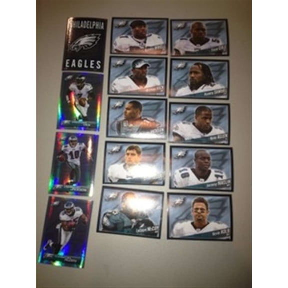 2011 Panini Stickers Philadelphia Eagles Team Set 14 Sticker Cards