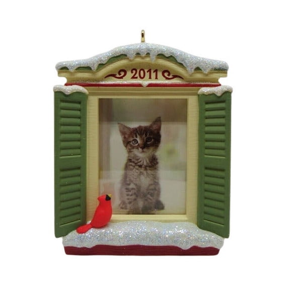 2011 Picture Purrr-fect! (Photo Holder) Hallmark Keepsake Christmas Tree Ornament - QXG4249