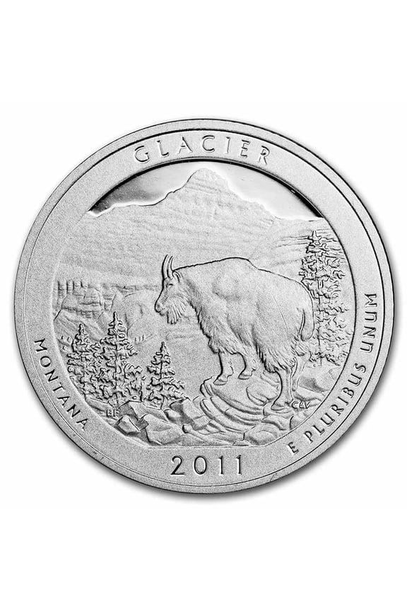 2011-S ATB Quarter Glacier National Historical Proof (Silver)