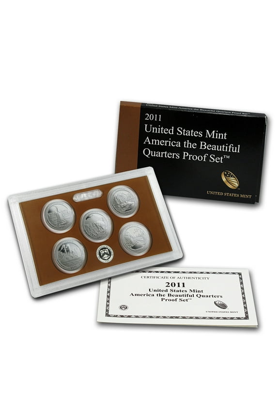 2011-S America the Beautiful Quarters Proof Set