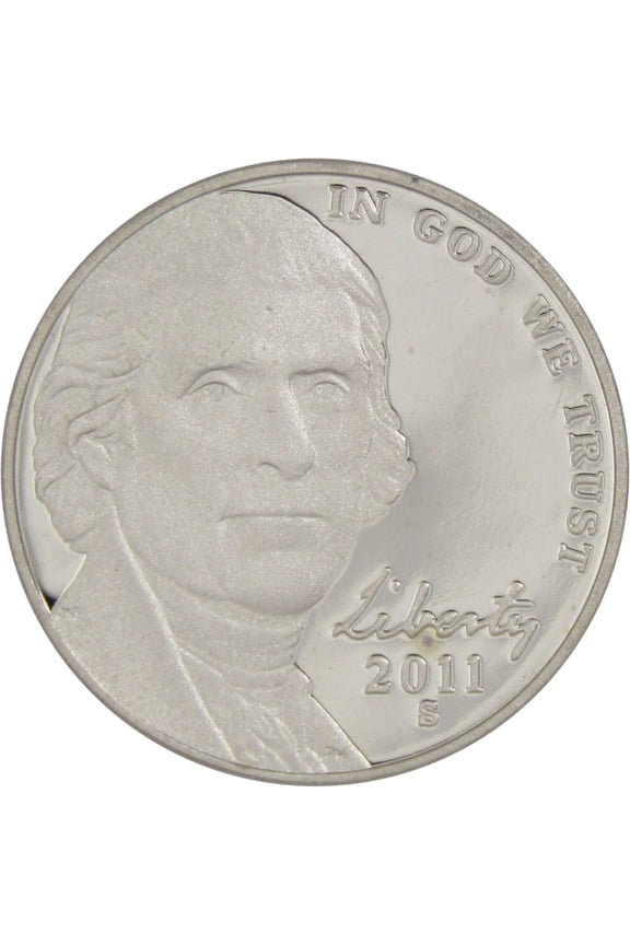 2011 S Jefferson Nickel 5 Cent Piece Choice Proof 5c US Coin Collectible