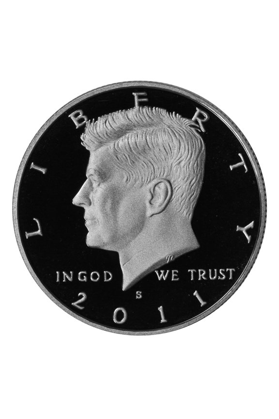 2011-S Kennedy Half Dollar Gem Deep Cameo Proof - Copper-Nickel Clad