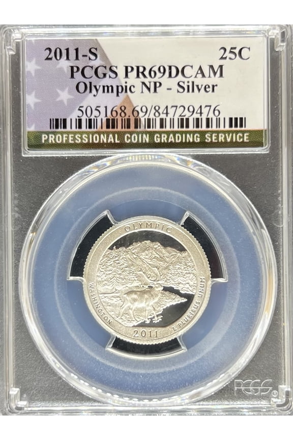 2011-S Silver ATB Quarters Olympic PR69DCAM PCGS (PA84729476)