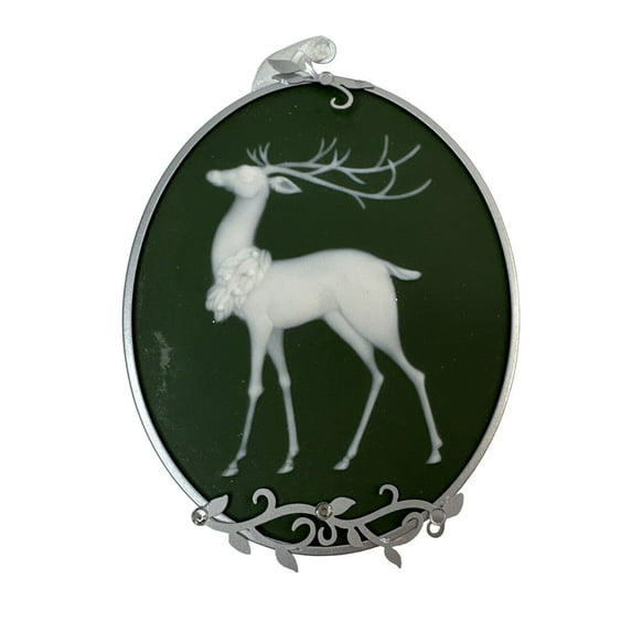 2011 Santa's Reindeer Hallmark Keepsake Christmas Tree Ornament - QXG3599