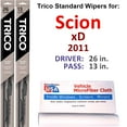 thumbnail image 1 of 2011 Scion xD Wiper Blades (Set of 2), 1 of 4