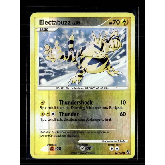 2011 Secret Wonders Electabuzz #87/132