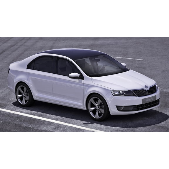 2011 Skoda Mission L Concept - 24x36 Inch Laminated Poster - Stunning Detail and Bold Colors