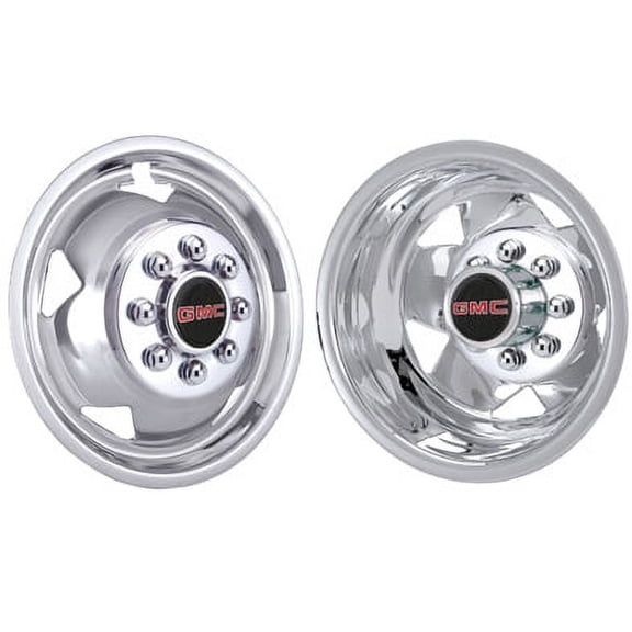 2011 THRU 2019 GMC 3500 DUALLY WHEEL SIMULATORS SET 17" BOLT ON