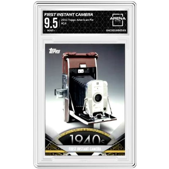2011 Topps American Pie First Instant Camera #14 Arena Club 9.5