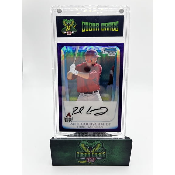2011 Topps Bowman Chrome Paul Goldschmidt BCP99 Auto Baseball Card