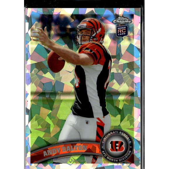 2011 Topps Chrome Andy Dalton #51 Atomic Refractor RC