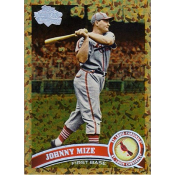 2011 Topps Cognac Diamond Anniversary #425B Johnny Mize MLB Baseball Trading Card