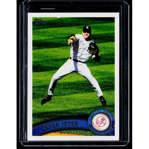 2011 Topps Derek Jeter #330 Diamond Anniversary Limited Edition Baseball Card
