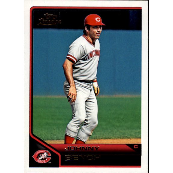 2011 Topps Lineage #137 Johnny Bench MLB Baseball Trading Card