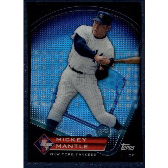 2011 Topps Prime 9 Player of the Week Refractors #PNR7 Mickey Mantle NM-MT New York Yankees Baseball
