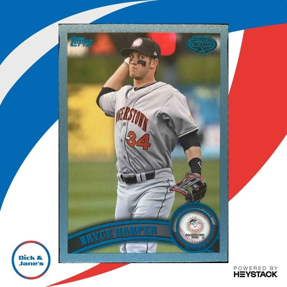 2011 Topps Pro Debut Bryce Harper Blue /309 #196