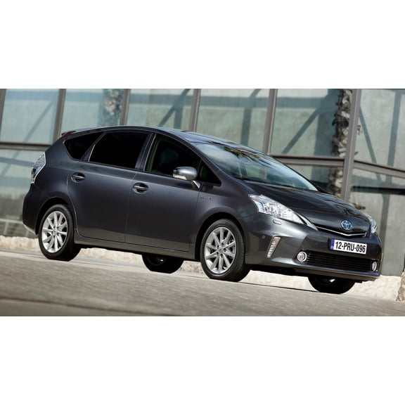 2011 Toyota Prius Plus - 20x30 Inch Laminated Poster - Stunning Detail and Bold Colors
