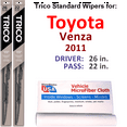 thumbnail image 1 of 2011 Toyota Venza Wiper Blades (Set of 2), 1 of 3