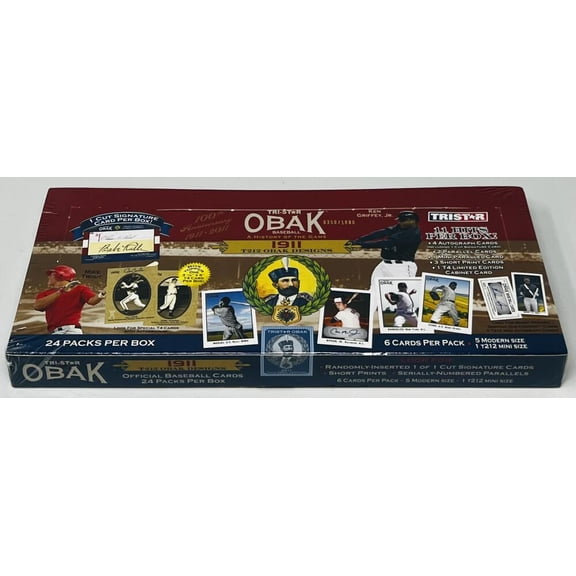 2011 TriStar Obak Baseball Hobby Box (0350 / 1800)