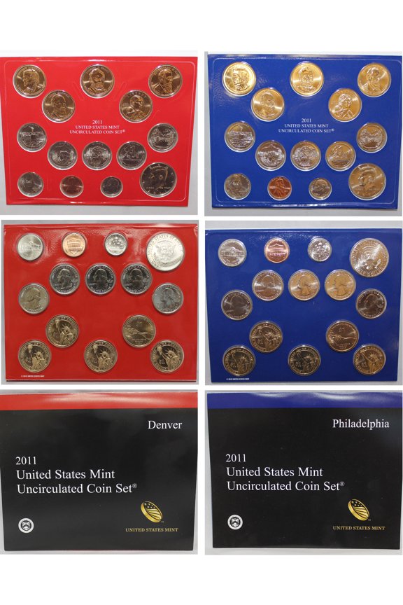2011 U.S. Mint Set - 28 Coins - Collectible OGP Set