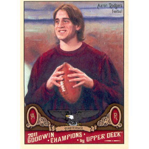 2011 Upper Deck Goodwin Champions #80 Aaron Rodgers Trading Card