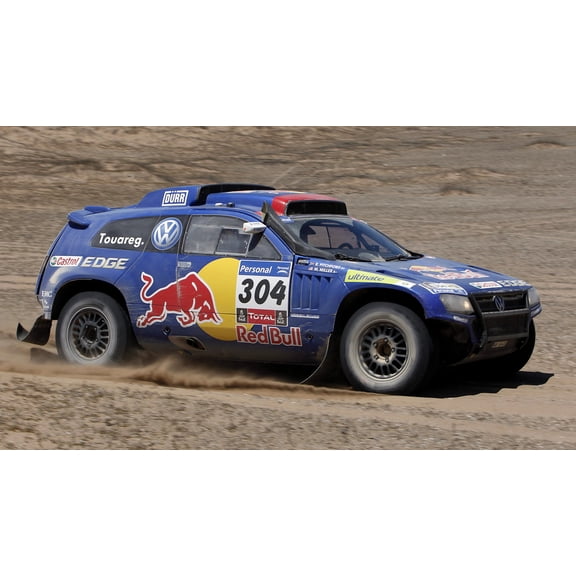 2011 Volkswagen Race Touareg 3 Car - 20x30 Inch Laminated Poster - Stunning Detail and Bold Colors