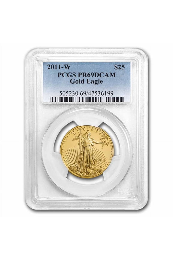 2011-W 1/2 oz Proof American Gold Eagle PR-69 PCGS