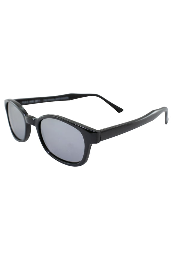 20110PCS Original KDs Biker Sunglasses with Silver Mirror Lenses