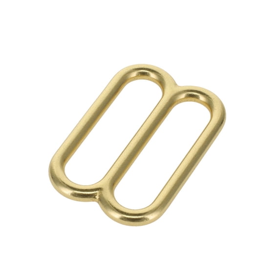 20114 Natural Brass, Double Loop, Solid Brass-LL, 1-1/2"