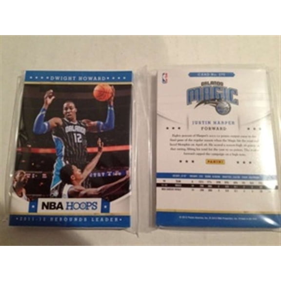 2012-13 NBA Hoops Orlando Magic Team Set Dwight Howard 11 Cards Mint