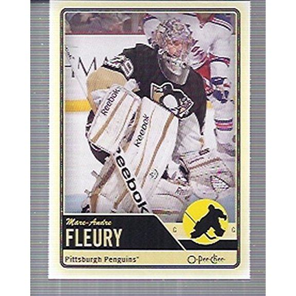 2012-13 O-Pee-Chee #166 Marc-Andre Fleury Pittsburgh Penguins NHL Hockey Base Trading Card