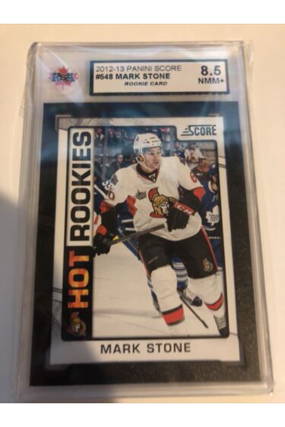 2012-13 Score Mark Stone Rookie KSA 8.5
