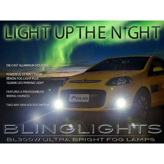 2012 2013 2014 Fiat Palio Xenon Driving Light Fog Lamp Kit