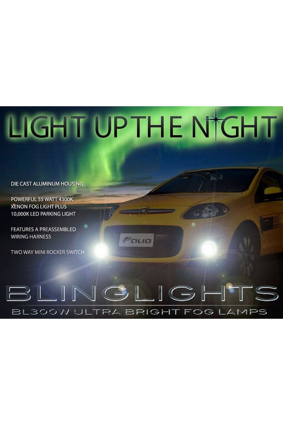 2012 2013 2014 Fiat Palio Xenon Driving Light Fog Lamp Kit