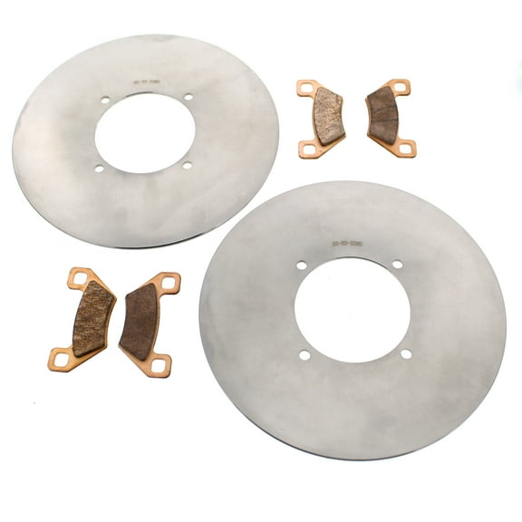 2012-2014 Arctic Cat Prowler 1000 XTZ Front MudRat Brake Rotors and Brake Pads