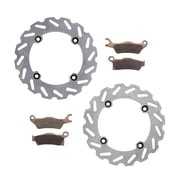 2012-2015 Can-Am Renegade XXC 800R Rear RipTide Brake Rotors & MudRat Pads