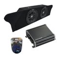 thumbnail image 1 of 2012-2015 Chevy Camaro Coupe Trunk Kicker Comp C12 Dual 12 Sub Box & CXA8001 Amp, 1 of 4