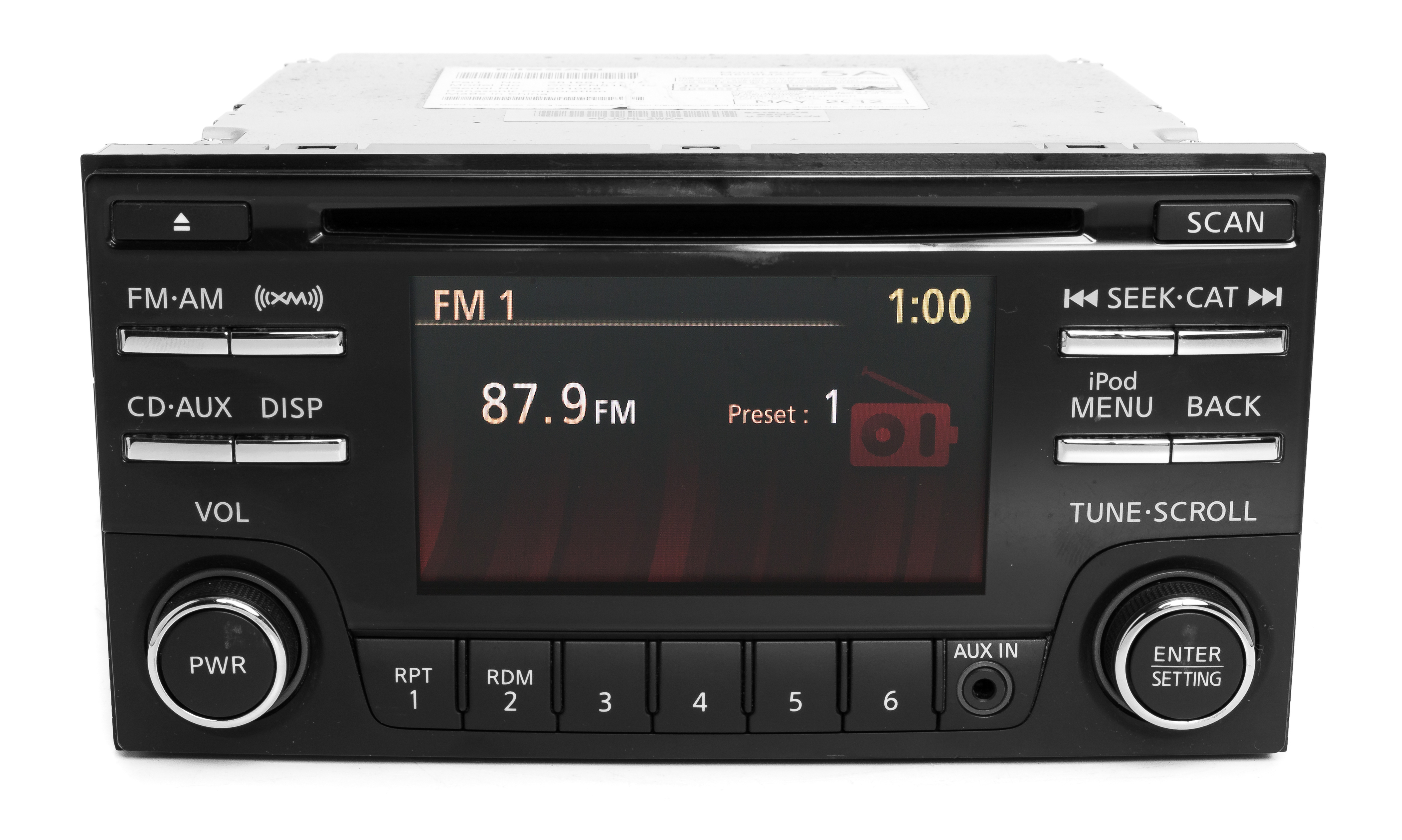 20122015 Nissan Rogue OEM Original AM FM Single Disc CD Player Radio