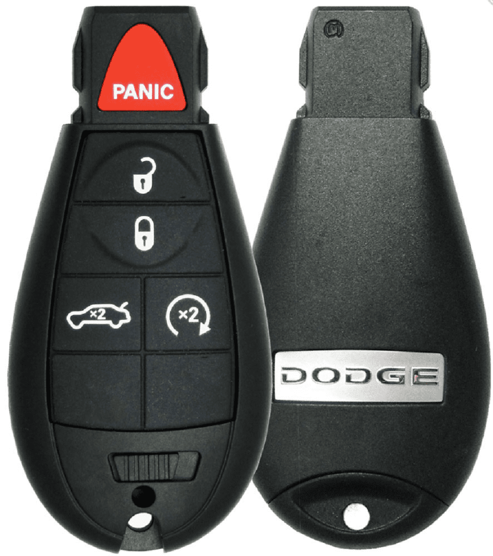 Lote De 2 Llaveros De Proximidad Para Entrada Sin Llave De Dodge - Reemplazo Directo Con Batería Nueva Incluida