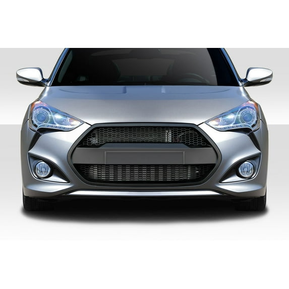 Duraflex Veloster Turbo Automotive Grille, Fiberglass